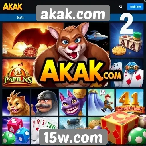 Akak.com oferece ampla variedade de jogos online